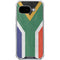 South Africa Flag Distressed Google Pixel 9a Clear Case